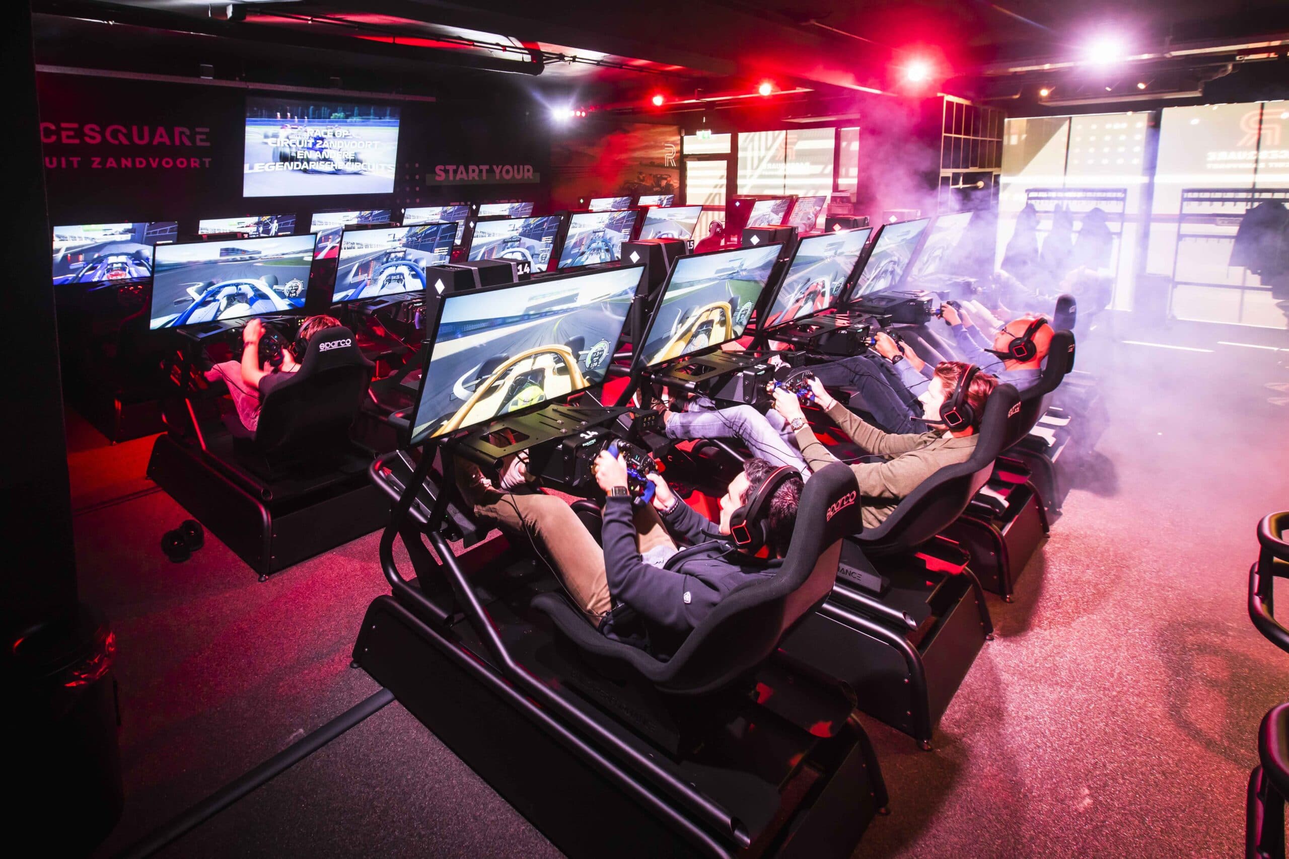 Stap in onze simulatoren en beleef een virtuele race experience