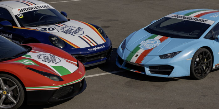 Porsche, Ferrari and Lamborghini at Circuit Zandvoort